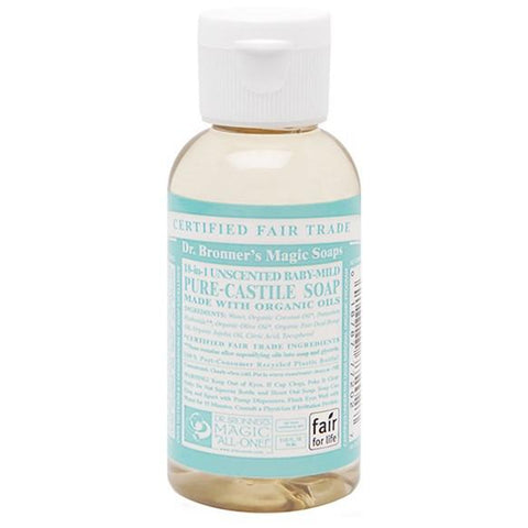 Dr Bronners Liquid Castile Soap Baby Mild 59ml