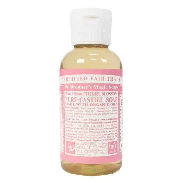 Dr Bronners Liquid Castile Soap Cherry Blossom 59ml