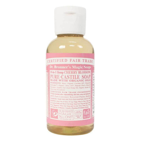 Dr Bronners Liquid Castile Soap Cherry Blossom 59ml
