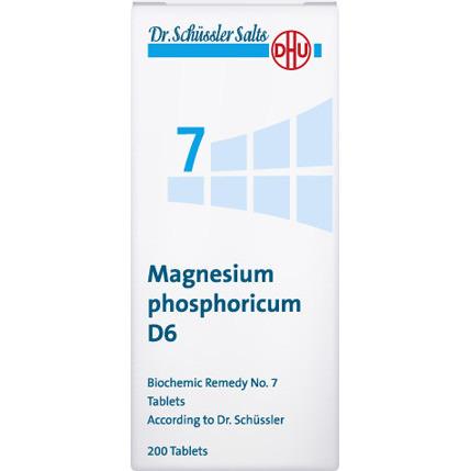 DHU Tissue Salts No 7 Magnesia Phosphorica D6 200t