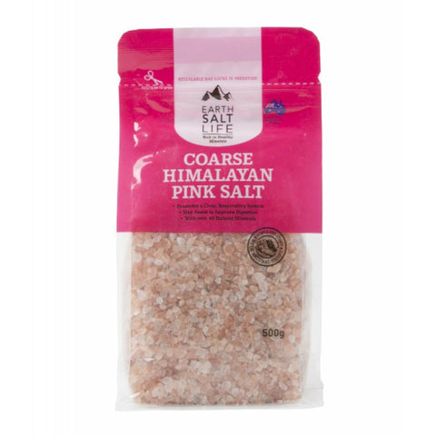 Earth Salt Himalayan Pink Salt Rock 500g