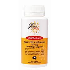 Emu Fire Pure Emu Oil 750mg 100c