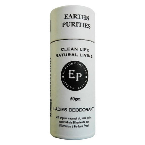Earths Purities Ladies Push Up Deodorant 50g