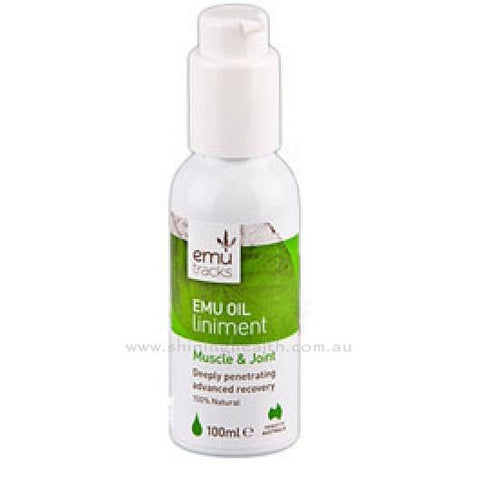 Emu Tracks Emu Oil Injury Relief Liniment 100ml