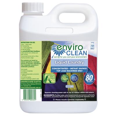 EnviroClean Top Load Laundry Liquid 2L
