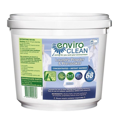 EnviroClean Laundry Powder Pre Soak 2kg
