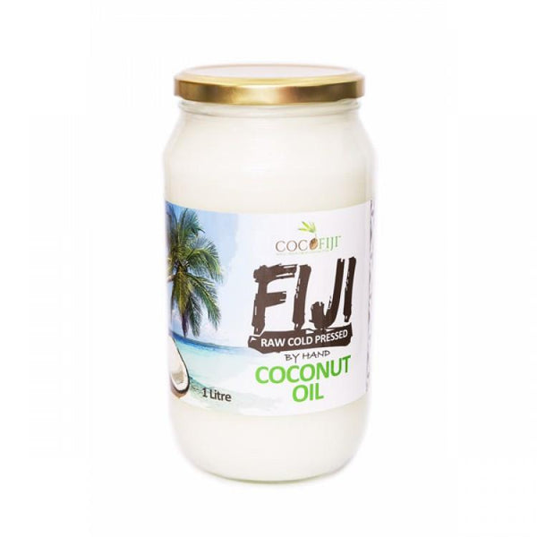 Coco Fiji Coconut Oil Raw Organic 1L