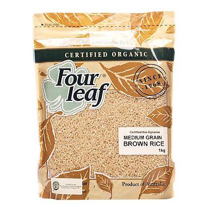 Four Leaf Brown Rice Medium 1kg