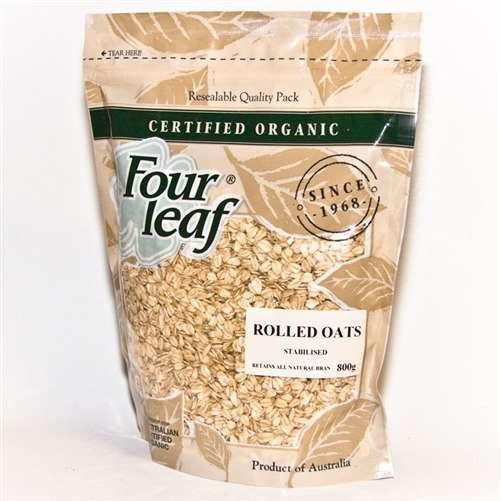 Four Leaf Rolled Oats Stablised 800g