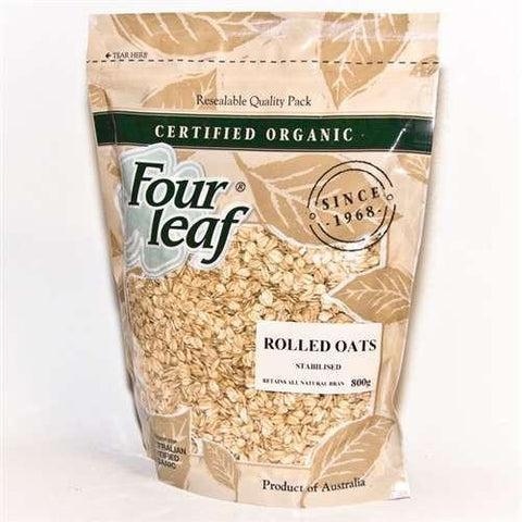 Four Leaf Rolled Oats Stablised 800g