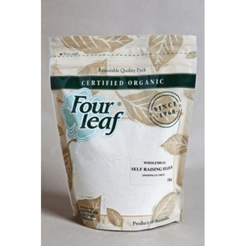 Four Leaf Wholemeal Self Raising Flour 1kg
