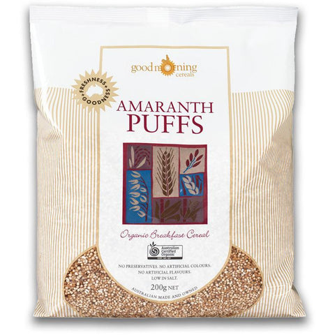 Good Morning Cereals Amaranth Puffs 200g