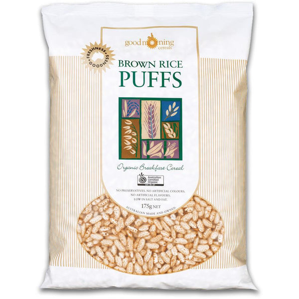 Good Morning Cereals Brown Rice Puffs 175g
