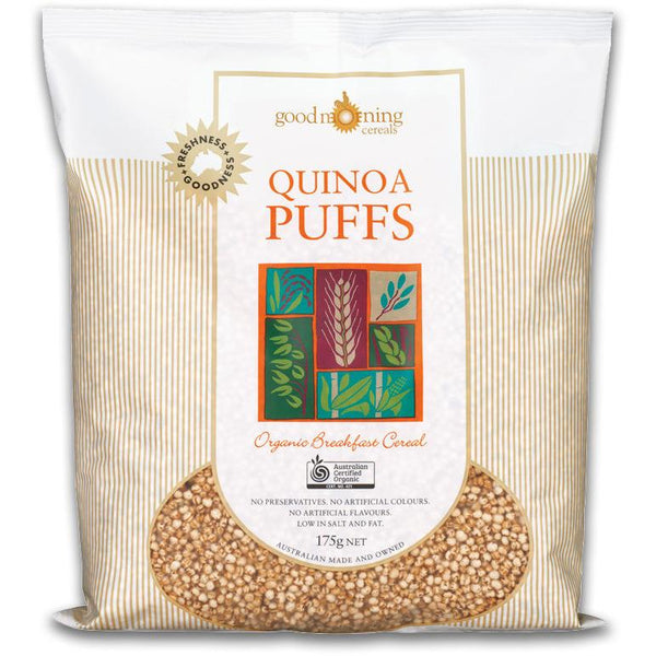 Good Morning Cereals Organic Quinoa Puffs 175g