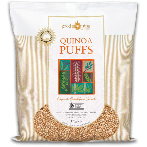 Good Morning Cereals Organic Quinoa Puffs 175g