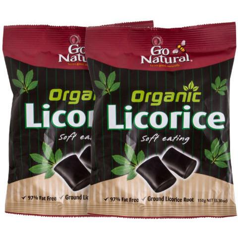 Go Natural Organic Licorice 150g