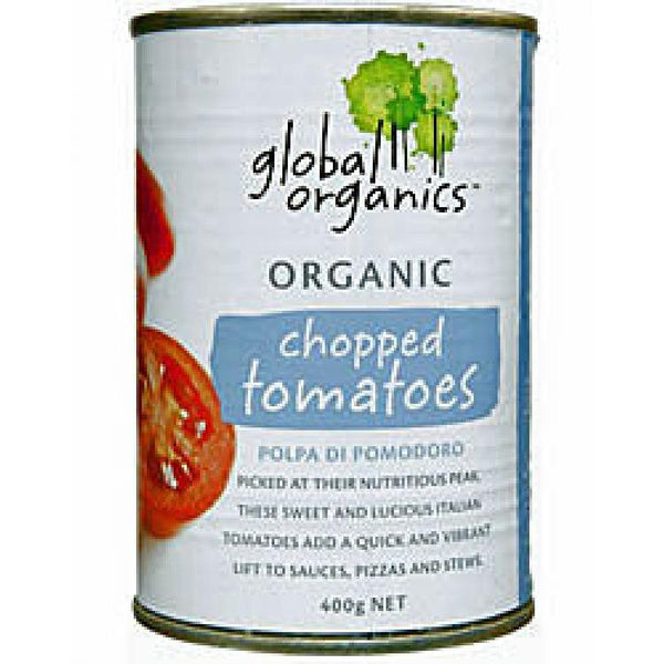 Global Organics Tomatoes Chopped Organic 400g