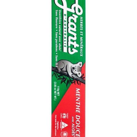 Grants Toothpaste Herb Mineral Green 110g