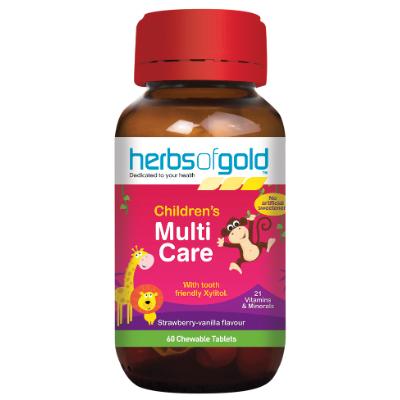 Herbs of Gold Children's Multi Care 60t chewable