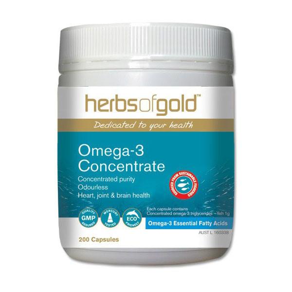 Herbs of Gold Omega-3 Concentrate 200c