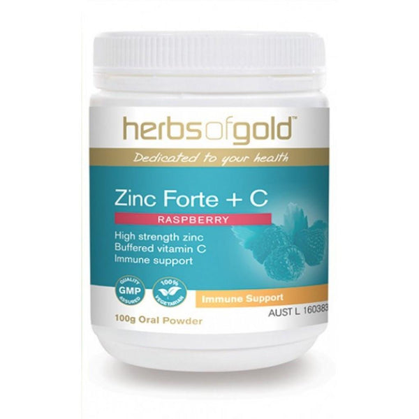 Herbs of Gold Zinc Forte + C 100g