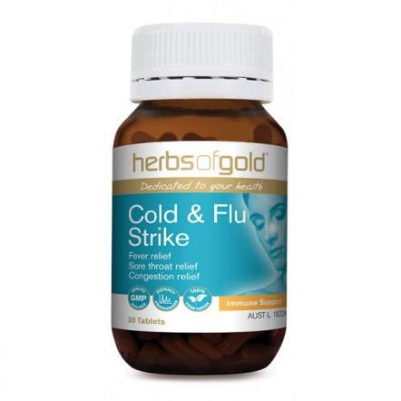 Herbs of Gold Cold & Flu Strike 30t