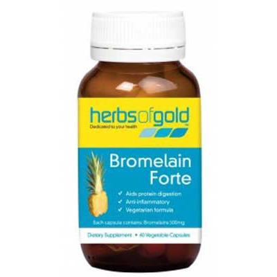 Herbs of Gold Bromelain Forte 60vc