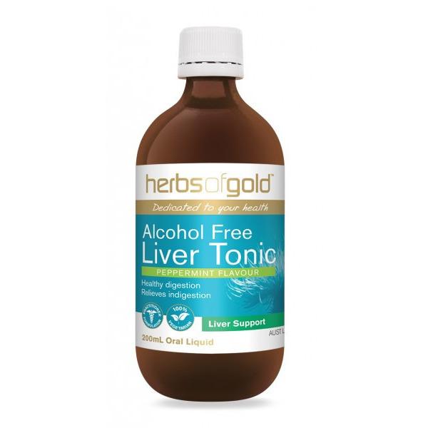Herbs of Gold Alcohol Free Liver Tonic 200ml