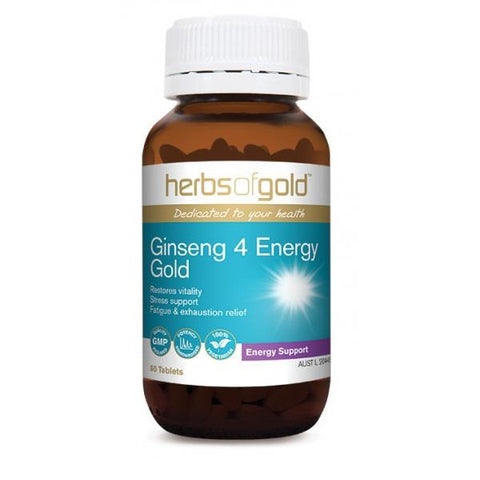 Herbs of Gold Ginseng 4 Energy Gold 30t