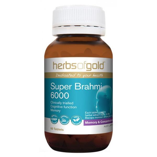 Herbs of Gold Super Brahmi 6000 60t