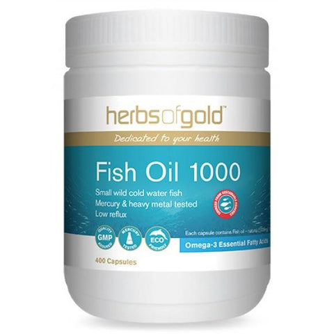 Herbs of Gold Fish Oil 1000 400c