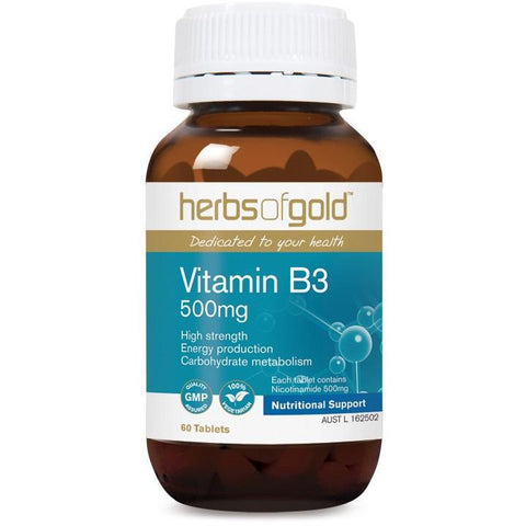Herbs of Gold Vitamin B3 500mg 60t