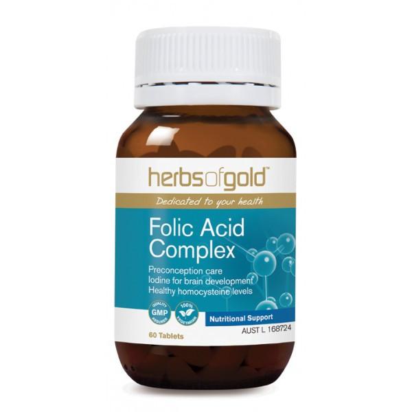 Herbs of Gold Folic Acid Complex 60t