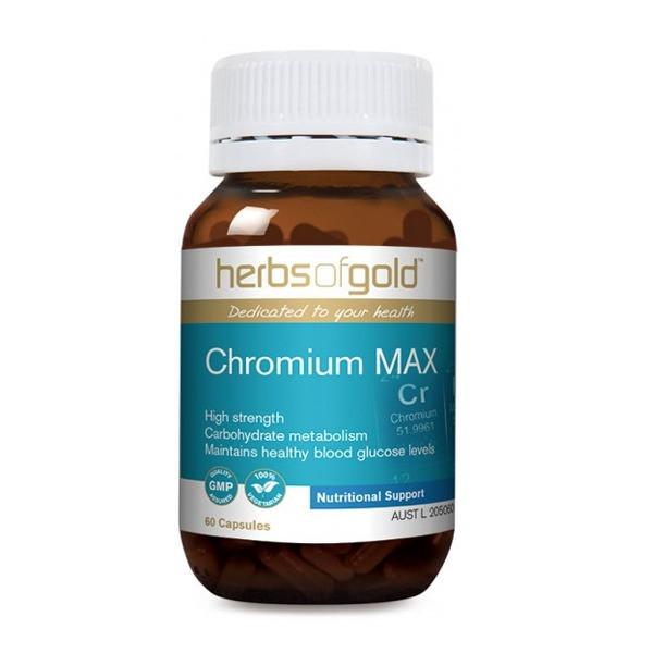 Herbs of Gold Chromium Max 120vc