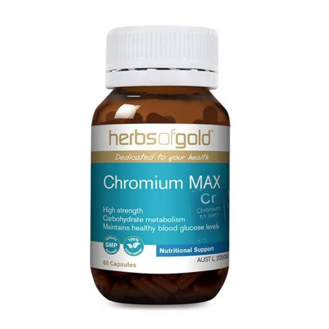 Herbs of Gold Chromium Max 120vc