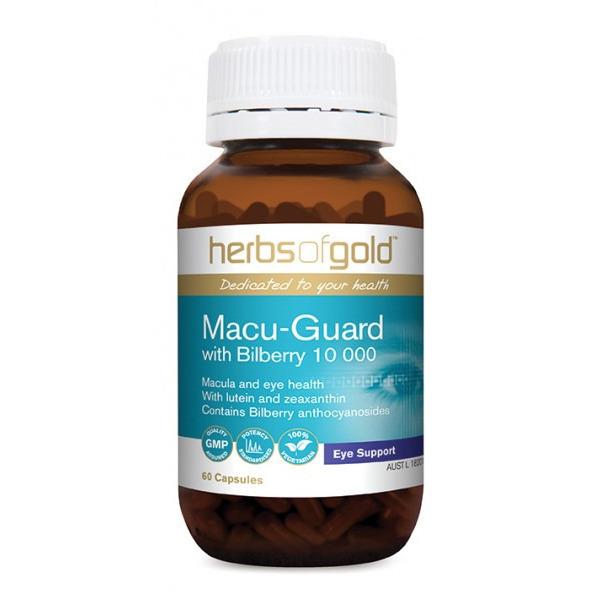 Herbs of Gold Macu Guard with Bilberry 60vc