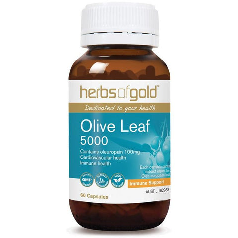 Herbs of Gold Olive Leaf 5000 60vc