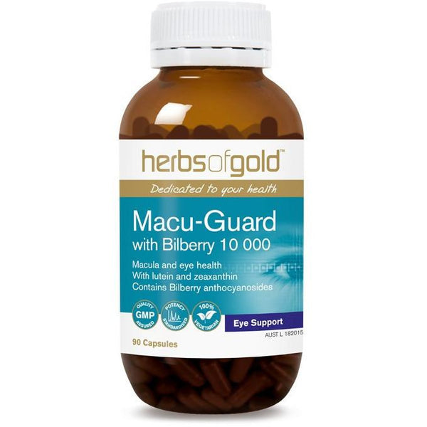 Herbs of Gold Macu Guard with Bilberry 90vc