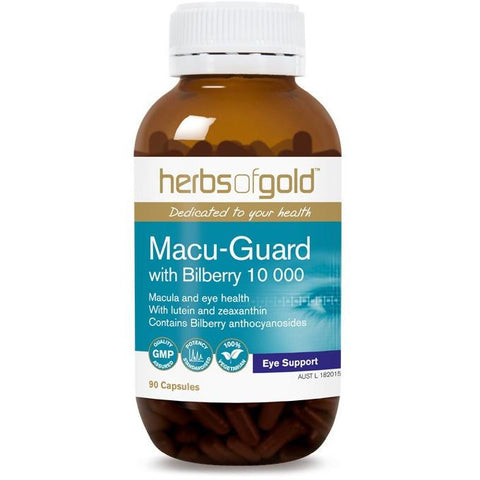 Herbs of Gold Macu Guard with Bilberry 90vc