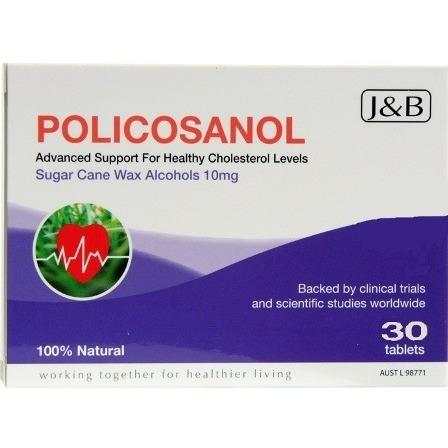 Johnson & Barana Policosanol 10mg 30t