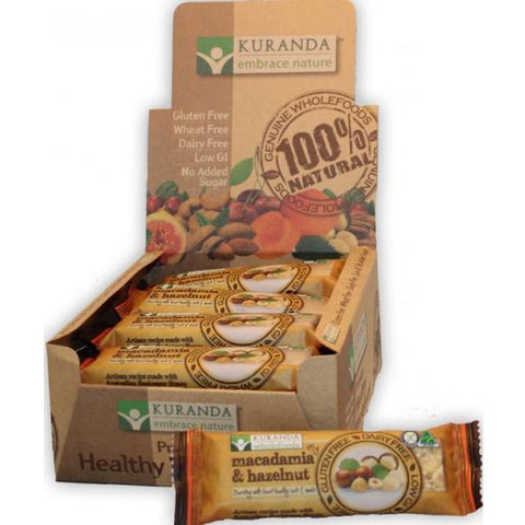 Kuranda Natural Bars Macadamia Hazelnut 45g