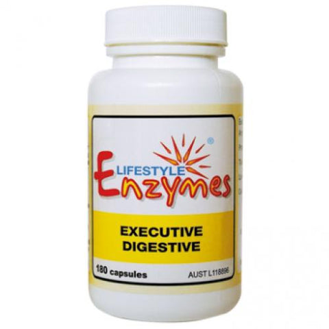 Lifestyle Enzymes Executive Digestive 180c