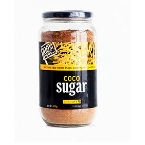LongLife Health Coconut Sugar Glass Jar 600g