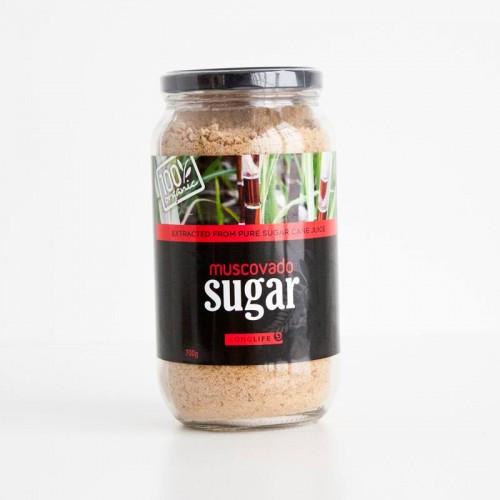 LongLife Health Muscovado Sugar Glass Jar 700g