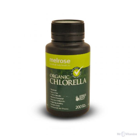 Melrose Organic Chlorella 500mg 200t