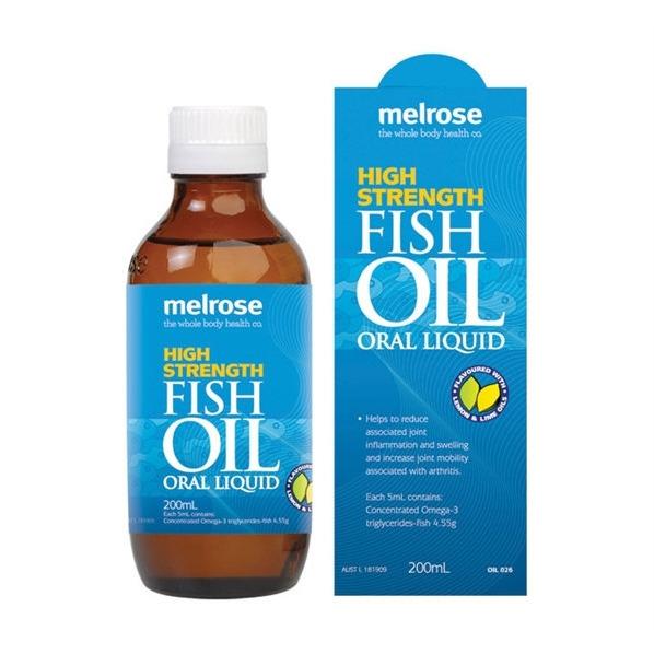 Melrose High Strength Fish Oil 200ml
