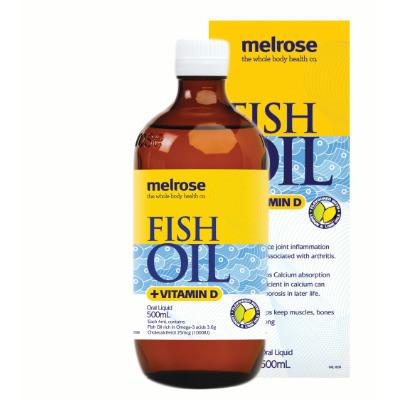 Melrose Fish Oil & Vitamin D 500ml
