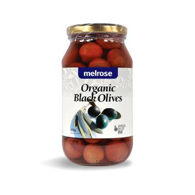 Melrose Organic Olives Black 290g