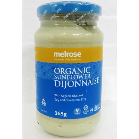 Melrose Organic Dijonnaise Sunflower 365g