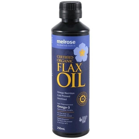 Melrose Organic Flaxseed Oil Plastic * 250ml